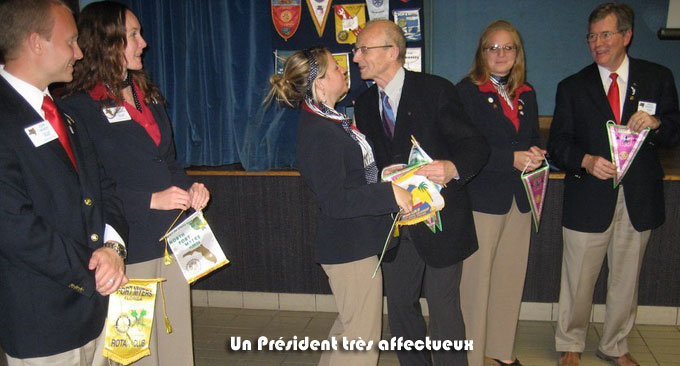 Un Président très affectueux !!!!!