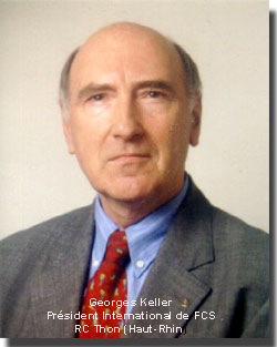 Georges Keller Prsident International du FCS